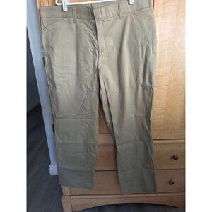 Dickies Womens Khaki Work Pants 28” Inseam